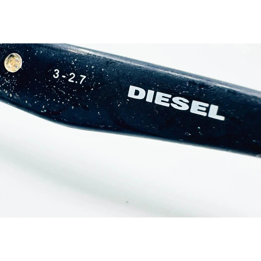 Diesel Eyeglasses Mens Black Round DL5236-3 001 49-19-140